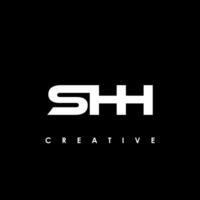 SHH Letter Initial Logo Design Template Vector Illustration