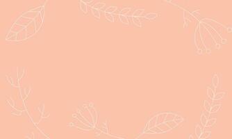 Abstract Peach Fuzz Modern Background vector