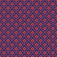Retro geometric seamless pattern vector image