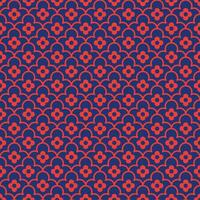 Retro geometric seamless pattern vector image