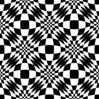 Retro geometric seamless pattern vector image