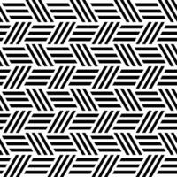 Retro geometric seamless pattern vector image