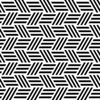 Retro geometric seamless pattern vector image