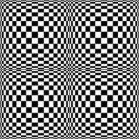 Retro geometric seamless pattern vector image