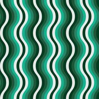 Retro geometric seamless pattern vector image
