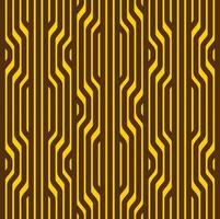 Retro geometric seamless pattern vector image