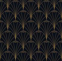 Retro geometric seamless pattern vector image