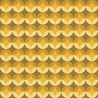 Retro geometric seamless pattern vector image