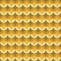 Retro geometric seamless pattern vector image