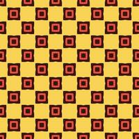 Retro geometric seamless pattern vector image