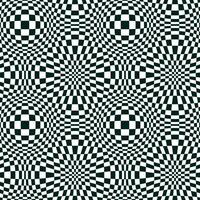 Retro geometric seamless pattern vector image