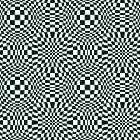 Retro geometric seamless pattern vector image