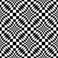 Retro geometric seamless pattern vector image