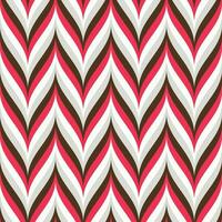 Retro geometric seamless pattern vector image