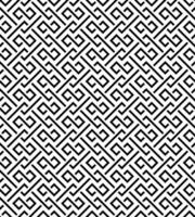 Retro geometric seamless pattern vector image