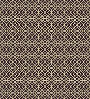 Retro geometric seamless pattern vector image