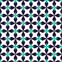 Retro geometric seamless pattern vector image