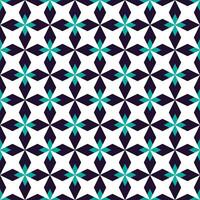 Retro geometric seamless pattern vector image