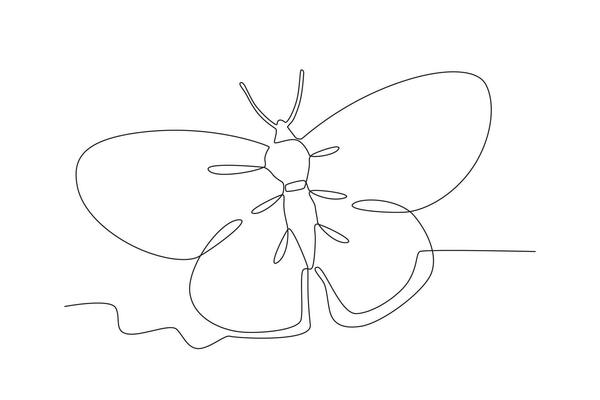 A wide-winged butterfly