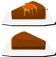 Illustration on theme fresh sweet tasty cheesecake of consisting various ingredients png