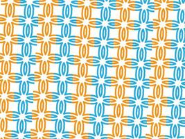 Flower Geomatrical Simple and Decorative Pattern Background vector illustration