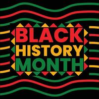 Black History Month, Black History Day vector