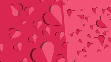 Abstract lovely valentine love background. vector