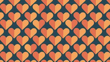 Abstarct simple retro color valentine love background. vector