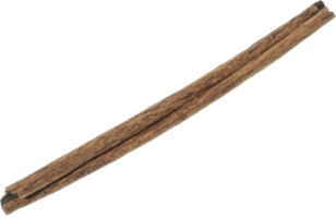 cinnamon stick cut out on transparent background. png