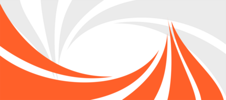 naranja circular fluir bandera folleto volantes diseño transparente png