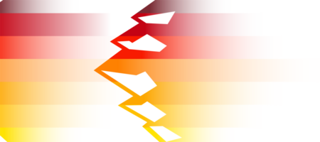 arancia strisce montagna bandiera opuscolo aviatore design trasparente png