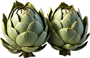 AI generated artichoke  art png