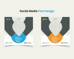 social post, digital marketing, vector background banner design