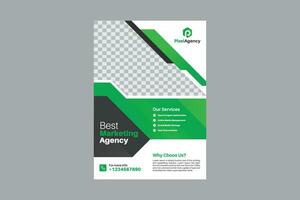 Annual report brochure flyer design template vector, Leaflet, presentation book cover templates, layout in A4 size vector