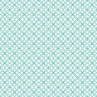 Geometric floral seamless pattern background vector