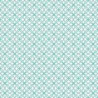 Geometric floral seamless pattern background vector