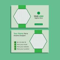 Business Card Design vector