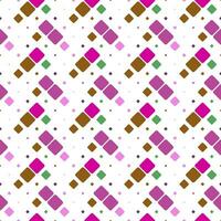 Colorful seamless square pattern background design vector