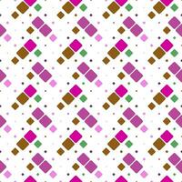 Colorful seamless square pattern background design vector