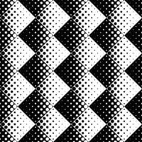 Abstract geometrical dot pattern background - black and white vector design from circles
