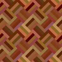 Brown repeating diagonal mosaic tile pattern background vector