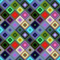 Colorful abstract geometrical diagonal square pattern - vector mosaic background