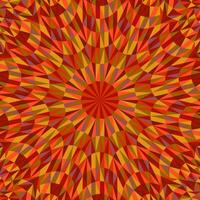 Geometrical dynamic tiled mosaic background - psychedelic abstract vector graphic