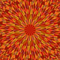 Geometrical dynamic tiled mosaic background - psychedelic abstract vector graphic