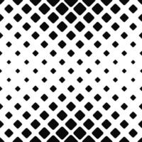 Monochromatic seamless square pattern design vector background