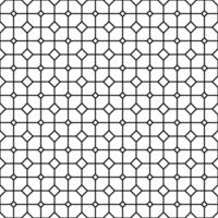 Repeating abstract monochrome grid pattern design background vector