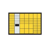 Premium vector parcel locker icon for your delivery business.