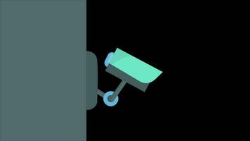 Sicherheit Kamera suchen um zum Sicherheit auf Alpha Kanal video