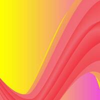 The background template is gradient yellow and has an abstract style vector