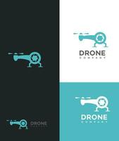 drone company logo vector